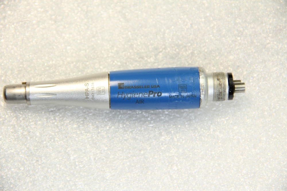 Brasseler USA HygienePro AIR Prophy Handpiece, Blue color, 360 Degree Swivel