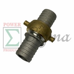 Sigma 1″ X 300′ Ft PVC Layflat Agricultural Pump Discharge Hose Pin Lug Coupling