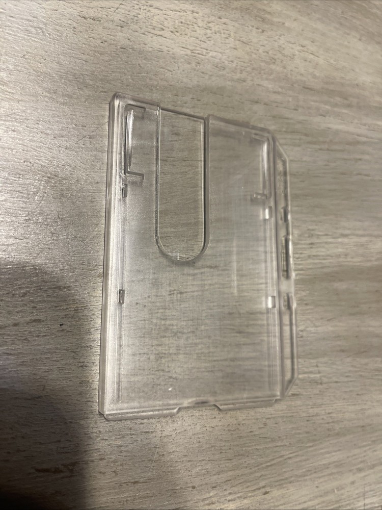 Rigid/Hard Plastic Vertical ID Badge Holder W/ Thumb Hole (x15)