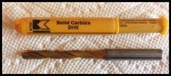 Kennametal B211A07700HP KC7515 7.700MM 7X Ø Dynapoint Carbide Drill TiN COATED