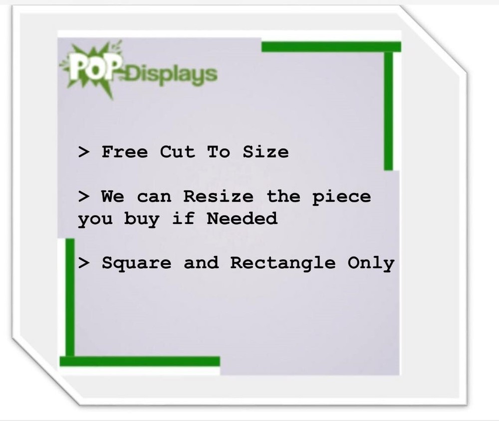 Lexan Polycarbonate Plastic Sheet Clear 1/4″ x 36″ x 36″