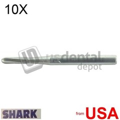10X LOT of SHARK-FG-1157 Straight Round End – Plaincut -10pk – ( Cylinder 102637