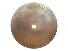 1A1R Sintered Diamond Cut Off Wheel 6″ x .025″ x 1/2″ 100 Grit Low Con USA MADE