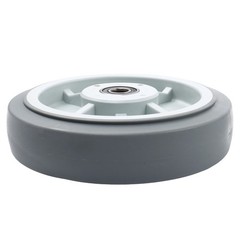 4 Pack Gray 1/2″ Axle Hole Replace Polyurethane 900 Pounds 8″ Caster Wheels