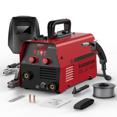 ARCCAPTAIN 2 in 1 MIG Welder 130A Flux Core MIG/MMA Welding Machine Gasless 2026