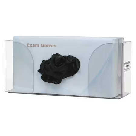 Bowman Dispensers Gp-310 Glove Dispenser, Petg, Holds (1) Box , Clear , 5 In