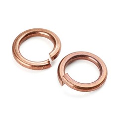 Brass Split Lock Washers Bronze Spring Square Section M3 M4 M5 M6 M8 M10 M12