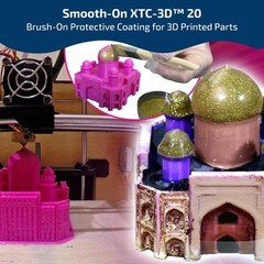 Smooth-On XTC-3D Epoxy Coating for 3D Prints (6.4 Oz. Unit)