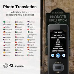 144 Language Translator Device Smart Two-Way Instant Ai Voice Photo Translat AOB