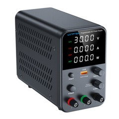 WPS 0-30V/60V 0-5A/0-10A Adjustable Lab DC Power Supply Variable Bench Switching