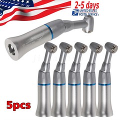 Dental Slow Low Speed Handpiece Contra Angle Push Button E-type Attach NSK STYLE