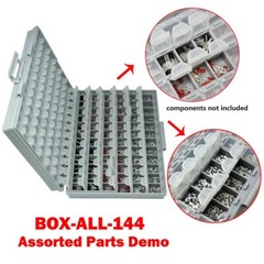 AideTek Box-all Enclosure SMD tiny parts Surface Mount Organizer storage Labels