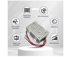 Power Converter Regulator DC 12V Step-Up to DC 48V 8A 384W Waterproof
