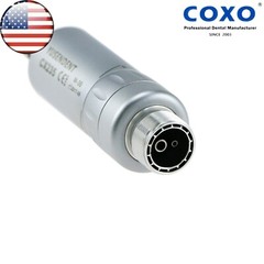 US COXO Dental Low Speed Handpiece Contra Angle Inner Water Air Motor 2/4 Holes