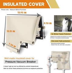 For Backflow Preventer, Outdoor Backflow Systems Insulated Cover Oxford fabric