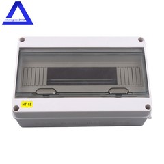15 Way Power Distribution Box W/ Din Rail For Indoor and Outdoor Waterproof IP65