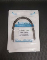 Dental Orthodontic Arch Wire NiTi Stainless Steel Ovoid/Natural Round Wires