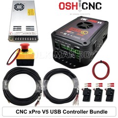 CNC xPRO V5 USB 4 Axis Motion Card Controller Bundle for Wood CNC Router Mill