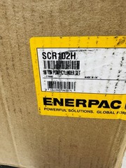New! Enerpac SCR102H 10 Ton Hydraulic Cylinder & P392 Hand Pump Set 2.13” Stroke