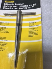 General No. 130 T-Handle Reamer 1/8″ – 1/2″ Capacity 5-3/4″ OAL Tapered N£W