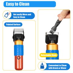200W Electric Shears Farm Sheep Goat Pets Dogs Rabbit Shearing Shaver Clipper