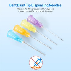 JMU Dental Disposable Bendable Irrigation Needle for Endo Irrigation Blunt Tips