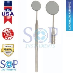 NEW German Dental Mouth Mirror #5 Unique Hollow Handle Dental Instrument Dentist