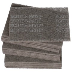 3M Scotch-Brite Ultra Fine Hand Pad 7448, 6 in x 9 in, 60/Case, Free Shipping