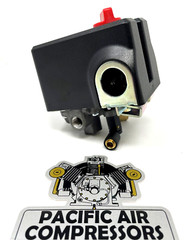 5Hp Air Compressor Pressure Switch 25 Amp 140 Psi On-175 Psi Off 1/4” 4 Port