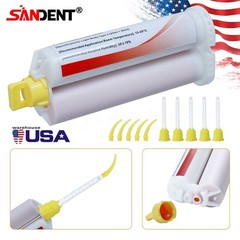SANDENT Dental Impression Material Silicone Putty Light Body Normal 50ML,1-25/Bx