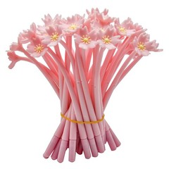 35 PCS Cherry Blossom Gel Pen Romantic Flower Pen Soft Silicone Black Ink for…