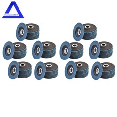 100Pack 4-1/2″×7/8” 60 Grit T29 Premium Zirconia Flap Disc Sanding Grinding