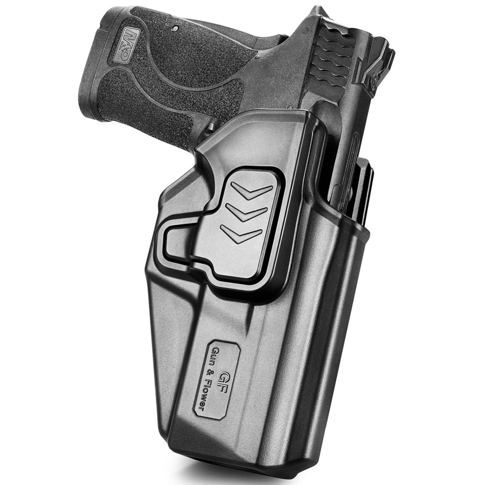 OWB Holster for M&P Shield 9mm Equalizer & EZ & 380 EZ, Red Dot Compatible, I…