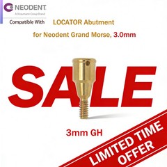 Overdenture Locator Abutment Neodent GRAND MORSE GM Male Caps Inserts Core Tool