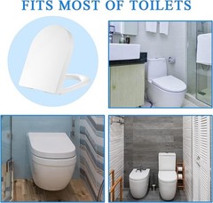 SADALAK D/U Shape Toilet Seat,Soft Close and Quick-Release for Easy Cleaning …