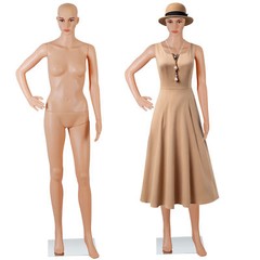 Female Mannequin 69” Full Body Dress Form w/ Detachable Torso, Arms and Legs