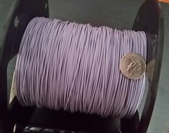 M85484/10-24-7L Silver coated Copper wire 1050 feet spool
