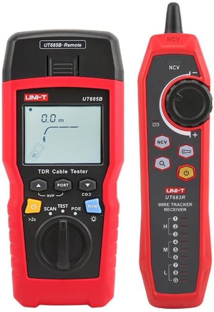 UNI-T UT685B TDR Cable Length Tester Wire Tracker POE Detector Tools RJ11 RJ45