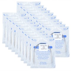 Dental Orthodontic Natural Form Arch Wires Stainless Steel Round 10PCS/Pack HOT