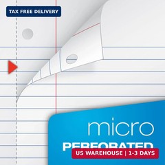 Oxford Spiral Notebooks, 6 Pack, 1 Subject, Wide Ruled Notebooks for School, 8 x