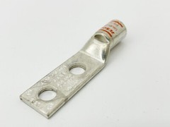 New Lot of 2 Ilsco CSWD-3/0-38-1 Copper Compression Lug 3/0 AWG Short Barrell