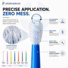400 Micro Brushes Applicators Microbrush Dental (Regular, Fine, Super Fine) Eye
