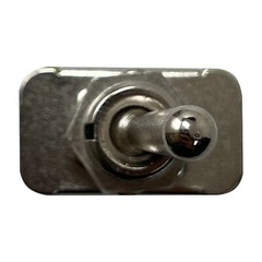 Heavy Duty On Off Metal Toggle Switch 10A 12V & Red Switch Flip Up Cover