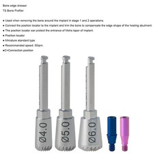 Hiossen Implant Bone-Level Surgical Tool 1.2 Wrench Driver Profiler Guide Screw