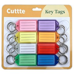 Cuttte 16 1.15 x 2.2 inches, Red Orange Yellow Green Blue Purple Pink White