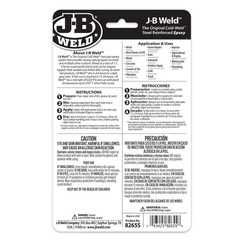 J-B Weld 8265S Original Cold-Weld Steel Reinforced Epoxy – 2 oz