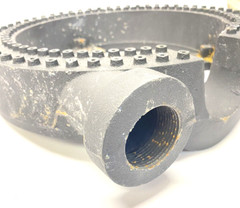 12in Nat Gas Burner Assembly 3 Ring OUTER RING ONLY