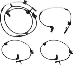 Front and Rear Left & Right ABS Wheel Speed Sensor 2 Pair, for Chrysler 300 2…