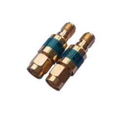 2pcs Microwave SMA-JK Attenuator 2W Frequency DC-6GHz Attenuation 30db RF Parts