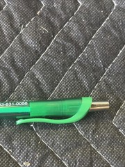 1250 Misprint Green Pens – Ballpoint Retractable Click Pen